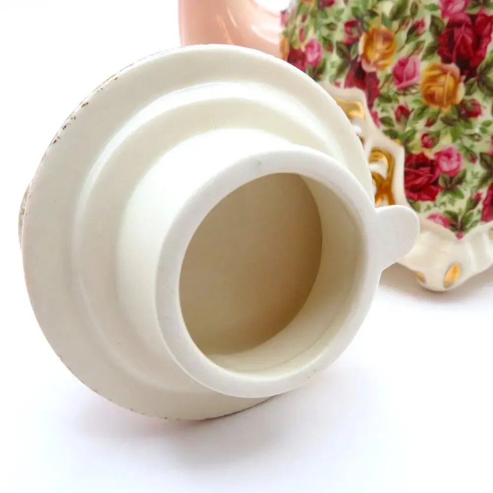 Royal Albert Old Country Roses Chintz Collection Mini Tea Table Teapot 1996